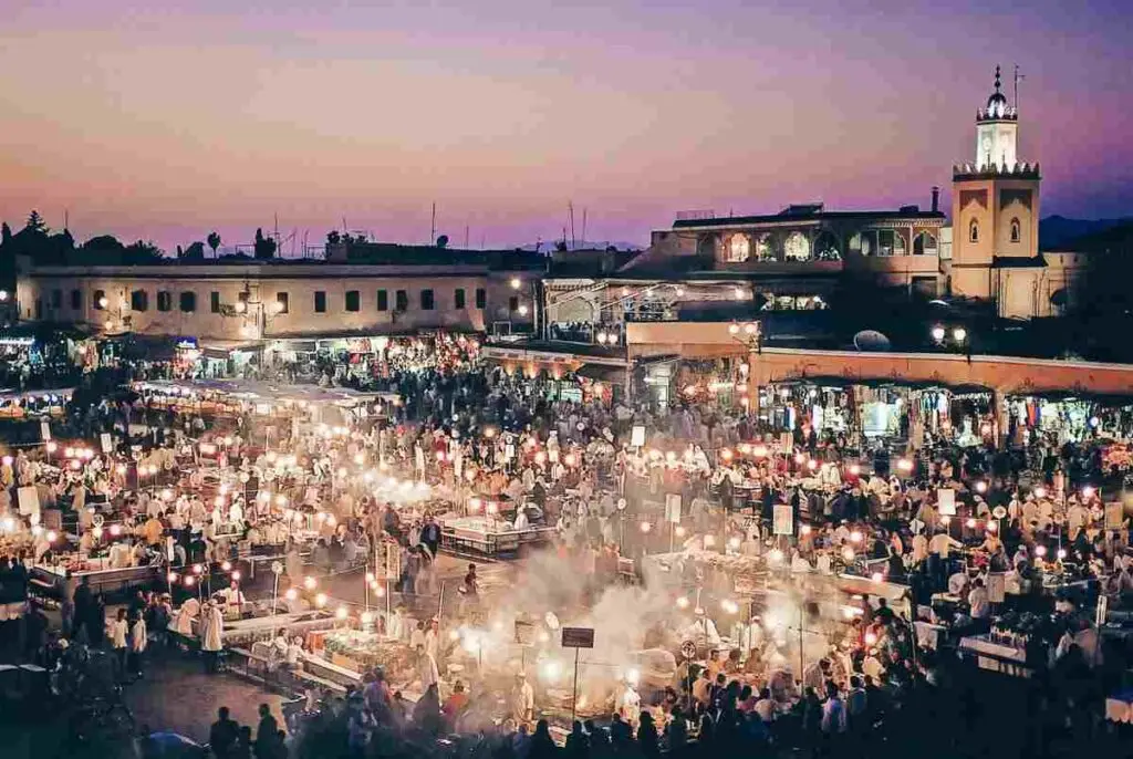 Street food in Marrakech